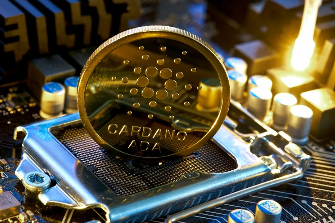 a close up of a cpu chip on top of a motherboard